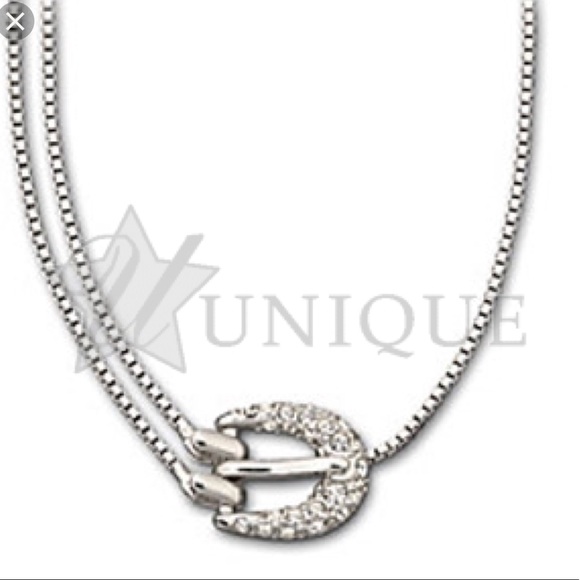 Swarovski Jewelry - SWAROVSKI 🖤 Retired Buckle Necklace